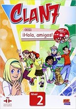کتاب (Clan 7 con Hola Amigos!: Student Book Level 2 (Spanish Edition