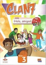 کتاب (Clan 7 con Hola Amigos: Student Book Level 3 (Spanish Edition