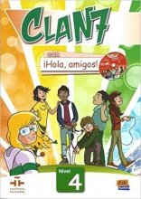 کتاب (Clan 7 Con Hola Amigos: Students Book Level 4 (Spanish Edition