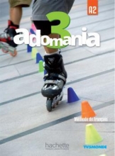 کتاب  فرانسوی Adomania 3 + Cahier + DVD