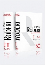 کتاب فرانسه Dictionnaire Le Petit Robert de la langue française - Édition des 50 ans