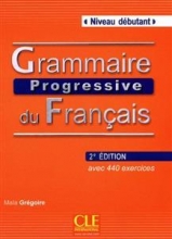 کتاب فرانسه  Grammaire progressive debutant + CD 3eme