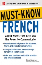 کتاب فرانسه Must-Know French 4000 Essential Words For A Successful Vocabulary