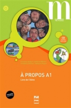 کتاب فرانسه  A PROPOS A1 Livre + Cahier + CD