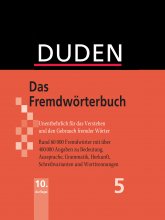 خرید کتاب فرهنگ لغت آلمانی از کلمات خارجی دودن Duden: Das Fremdworterbuch