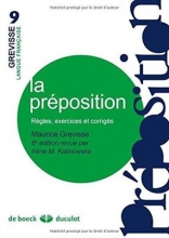 کتاب فرانسه  La preposition Regles, exercices et corriges