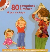 کتاب فرانسه  comptines a mimer et jeux de doigts 80