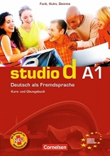 خریدکتاب آلمانی اشتودیو دی (Studio d: Sprachtraining A1 (SB+WB+DVD