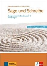 کتاب Sage und schreibe Übungswortschatz Grundstufe Deutsch A1-B1 + CD